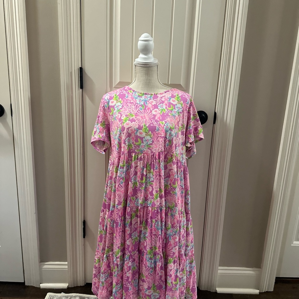 Lilly Pulitzer Jodee Swing Dress Amethyst